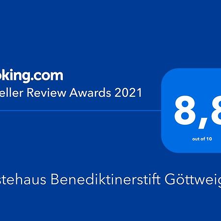 Gaestehaus Benediktinerstift Goettweig - Bed & Breakfast Monastery Furth bei Gottweig Exterior foto